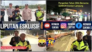 Liputan Tahun Baru 2024 Bersama Senkom Bandar Lampung Part I