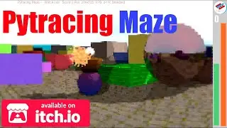Pytracing Maze Release! 3D ray tracing game in Python