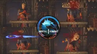 MORTAL KOMBAT 1 - All TEST YOUR MIGHT Fail Animations