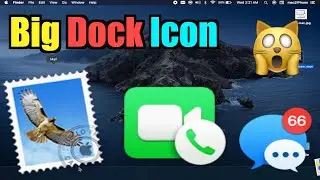 Is it Possible? BIG Dock Icon Catalina