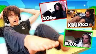MINECRAFT MA GIOCHIAMO CON I PIEDI