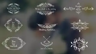 Best Free After Effects Wedding Titles Animation 2018 - And How To Use Them Properly In After Effect