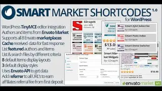 Smart Market Shortcodes 1.0