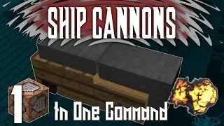 Minecraft - Ship Cannons | One Command