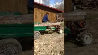 МОТОБЛОК И БРЁВНА