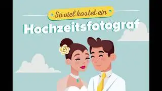 Hochzeitsfotograf Preise: So viel kosten Hochzeitsfotos wirklich!
