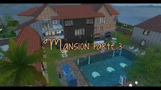 Los sims 4 construcción: Mansion familiar parte 3 (speed build)