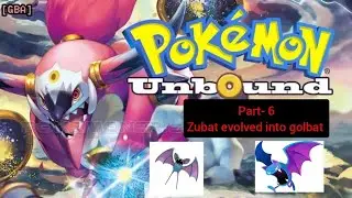 pokemon unbound part- 6 zubat evolved into golbat
