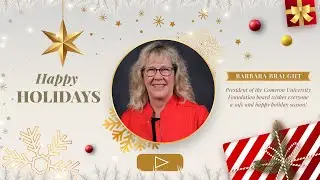 Happy Holidays from the Cameron University Foundation Board