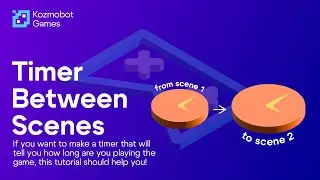 How to Make a TIMER Between Scenes in UNITY