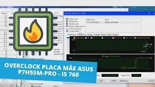 Overclock no i5 760 3.5GHz / Placa mãe Asus P7H55M-PRO