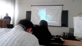 Удар в голову. Прикол.