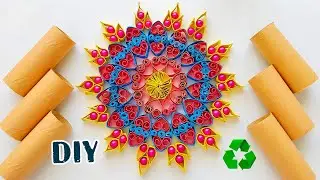 unique home decor ideas ! diy with toilet paper roll craft 👌| recycling ideas