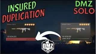 *SOLO* how to DUPLICATE your INSURED weapon in DMZ!