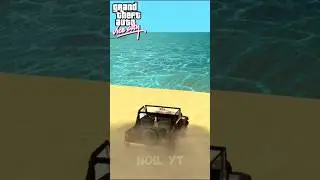SEA VS Car in Gta game evolution #gta #noilyt