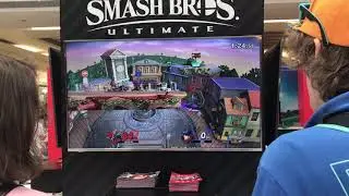 Smash Ultimate Demo | Copycat (Ridley) vs bunni, (Ike)
