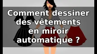 Tuto inkscape : Comment dessiner des vêtements en miroir automatique ?