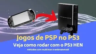 PS3  - Como rodar jogos de PSP em qualquer PS3