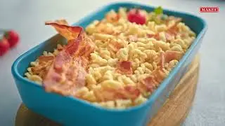 Блюда из макарон MAKFA | Экспресс карбонара