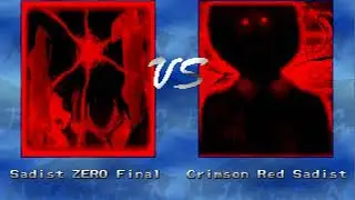 MUGEN: Crimson Red Sadist (Level 2) V.S Sadist Zero Final (Level 3 & SN Defense Disabled Both Sides)