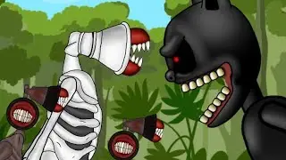 Cartoon Cat VS The Great mother siren head (DC2