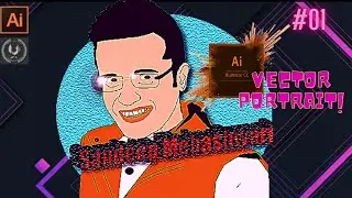 @Sandeep Maheshwari Vector portrait illustrator | Adobe illustrator Draw | Part - 1