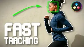 How To TRACK an Object EASY and FAST in Davinci Resolve