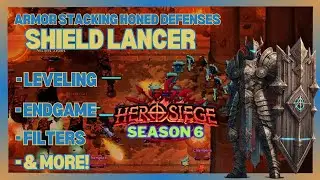 Honed Defenses Summoner - Shield Lancer | Full Build Guide | Hero Siege - Season 6
