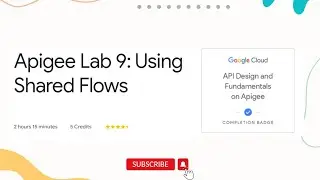 Apigee Lab 9: Using Shared Flows | API Developer Learning Path