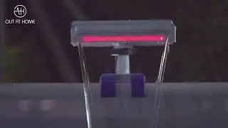 Amusement : plaisir avec la cascade LED Bestway Flowclear