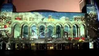 "Winter Sweet" 3D light and sound show preview (Dec 1)