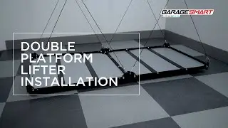 Double Platform Lifter Installation - Garage Smart Platform Lifter