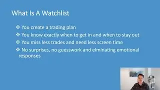 The Powers Of Watchlists And My Trading Plan For You