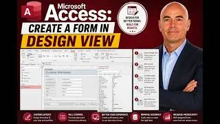 Microsoft Access: Create a Form in Design View