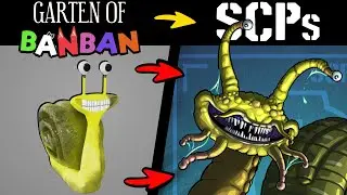 What if GARTEN OF BANBAN MONSTERS Were SCPs!? (Lore & Speedpaint)