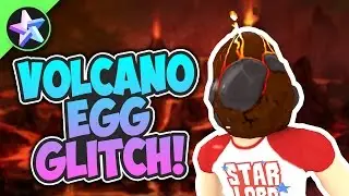 GLITCHING TO GET A HARD EGG! (Eggcano) - Roblox Egg Hunt 2017