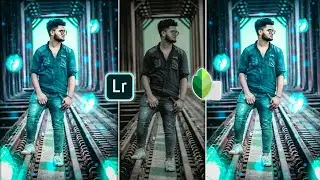 Snapseed photo editing 2020 || Just 3 steps Dark And Blue Effect edit easily  || mobile photo editin