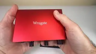 wrugste usb audio solo interface 24Bit 48V Phantom Computer Podcasting Streaming
