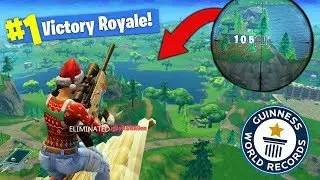 *NEW* FORTNITE WORLD RECORD SNIPE!!!