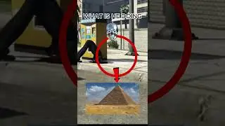 WHAT IS HE DOING #gta #gtaglitches #gtaonline #funnymemes #funny #gaming #memes #shorts