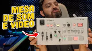 UMA MESA DE CORTE COM ÁUDIO IMPECÁVEL - ROLAND VR-1HD