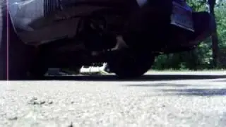 1986 Porsche 911 carrera without muffler