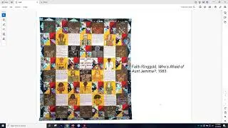 Taking a Look at Faith Ringgold