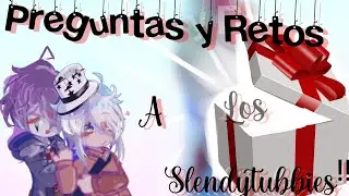 Preguntas y Retos a los Slendytubbies ┆part; 2】『regalo de navidad』「mi AU」