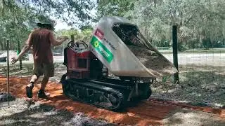 Mountain Bike Pump Track & Skills Park Construction w/ Toro MB TX 2500 Mud Buggy & John Deere 17G