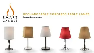 Rechargeable Cordless Table Lamps - Smart Candle