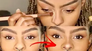 Natural Looking Button Nose Contour | It's Mikaela