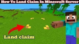 How To Do Land Claim In Minecraft Any Server In Hindi (2025)