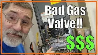 It's cold INSIDE! | DIY gas valve change | Can I fix the furnace myself?! #diy #hvac