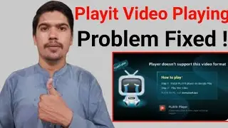 Player Doesn't Support this Video Format - Playit Video Converter to MX Player - Problem Fixed